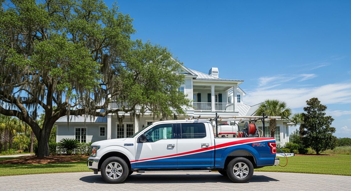 Affordable Pest Control service vehicle